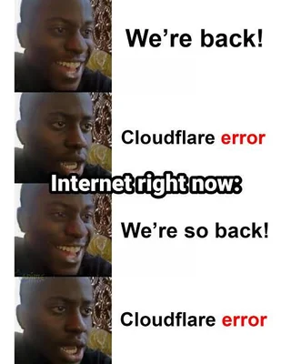 Cloudfare errors nowadays #1 – Image