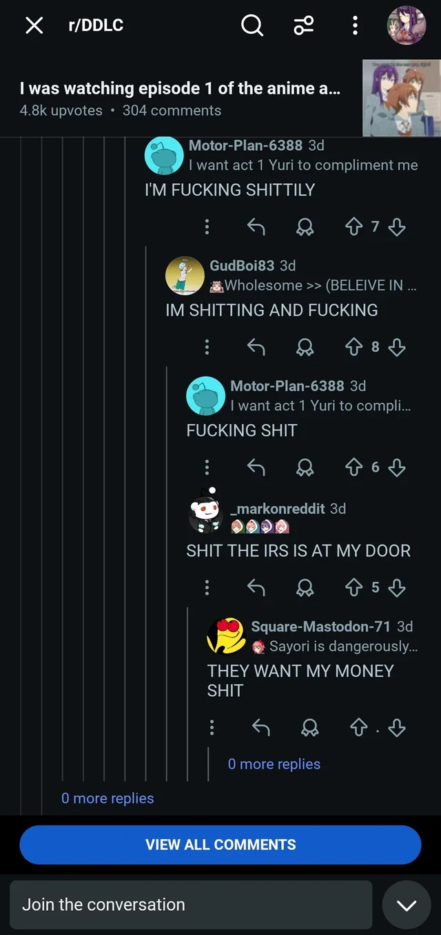 Hmm... 0 more replies. – Image