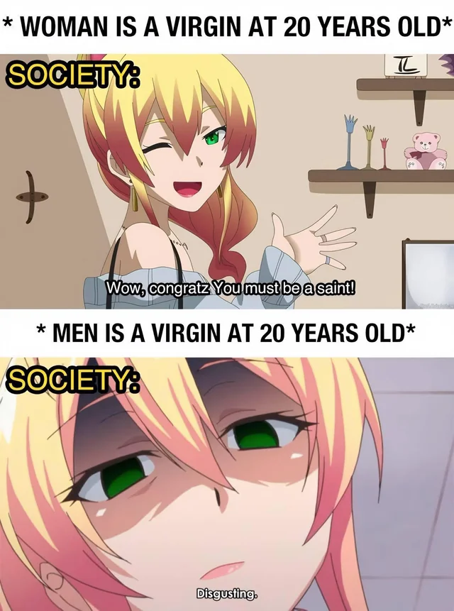 Anyone feel like this is how society see them when they find out your a virgin – Image