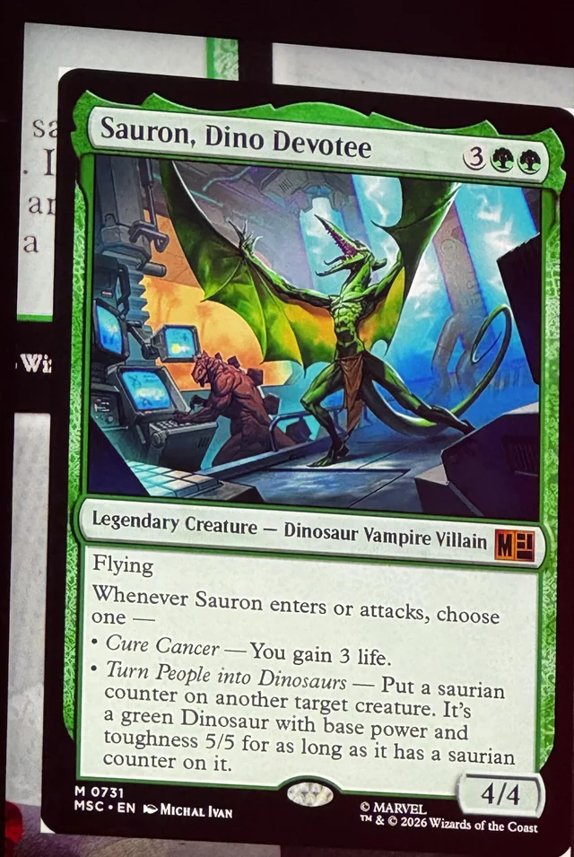 From the Magic the Gathering Marvel collab – Image