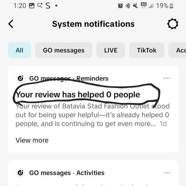 I guess my review was not interesting – Image