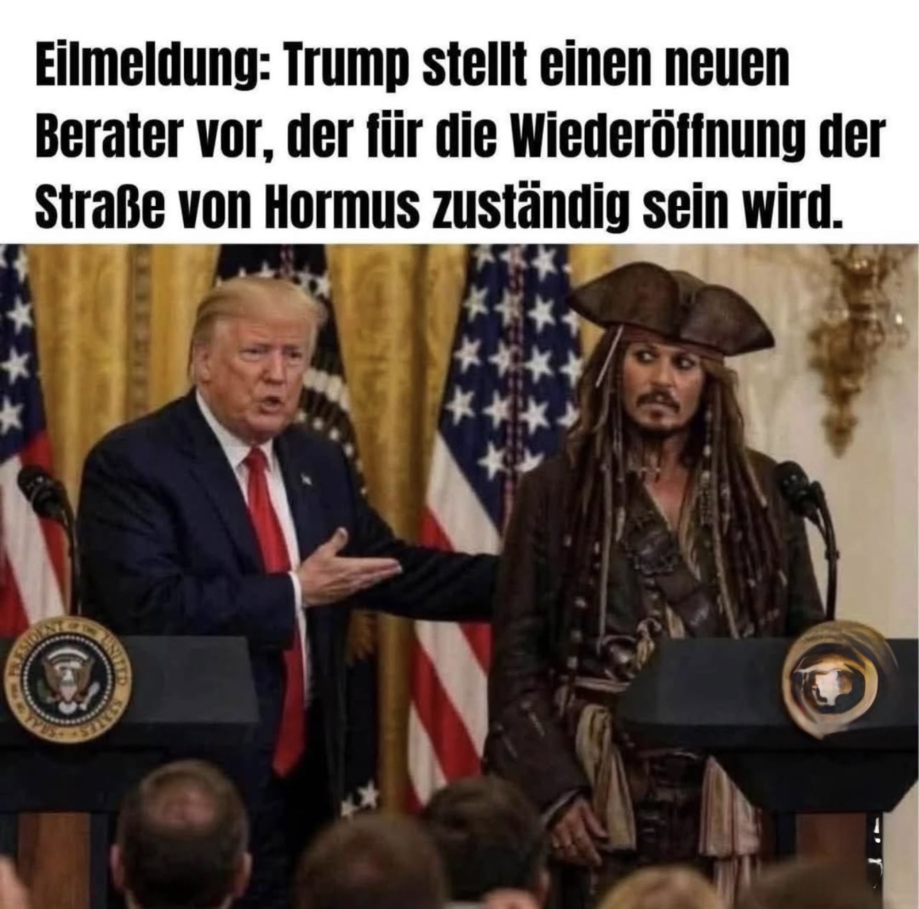 Eilmeldung: Trump stellt einen  neuen Berater vor!