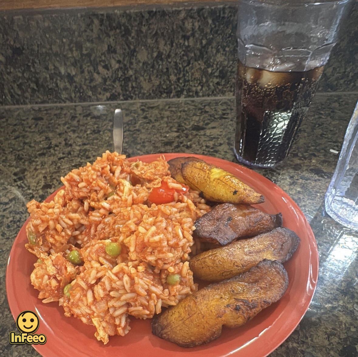 My university in Indiana tried its hand at jollof rice today. Results were interesting.